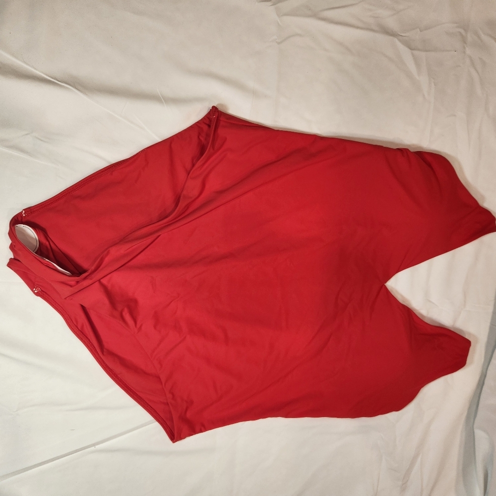 Everlane The V-Neck One-Piece swimsuit  Size XXL